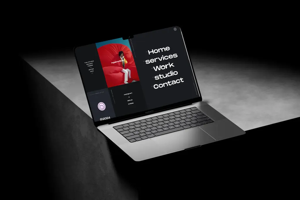 Screenshot of Hypercritical studio design