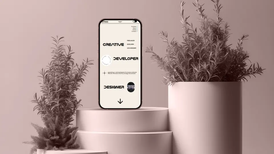 Screenshot of current application on iPhone