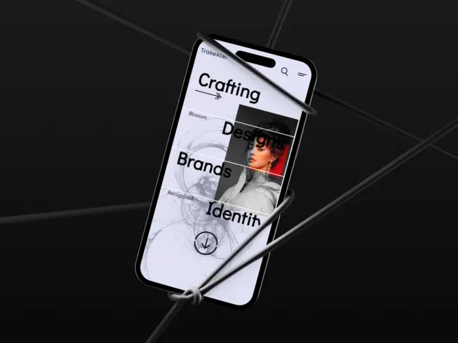 Screenshot of Trakexcel application on iPhone